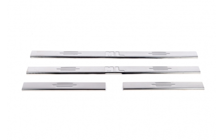 Накладки на пороги Mercedes ML-class W163