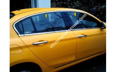 Хром накладки Fiat Tipo