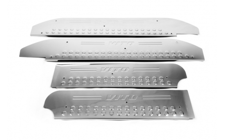 Накладки на пороги Mercedes Vito W639