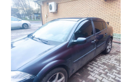 Дефлекторы окон Renault Megane