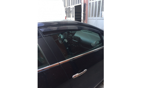 Дефлекторы окон Renault Clio 2012-2019