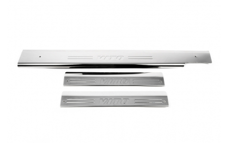 Накладки на пороги Mercedes Vito W638