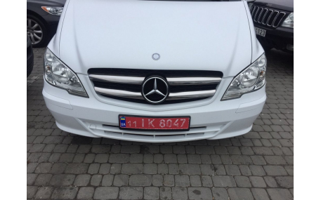 Хром накладки Mercedes Vito W639