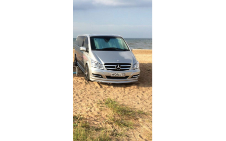Накладка передняя Mercedes Vito W639