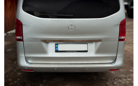 Накладка на задний бампер Mercedes Vito W447