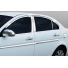 Хром накладки Hyundai Accent