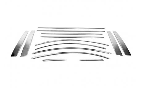 Хром накладки Hyundai Accent