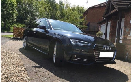 Пороги Audi A4 B9 2016-2019