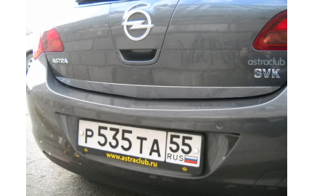 Хром накладки Opel Astra J