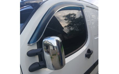 Хром накладки Fiat Doblo