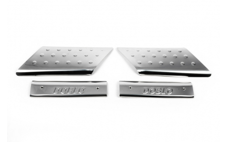 Накладки на пороги Fiat Doblo