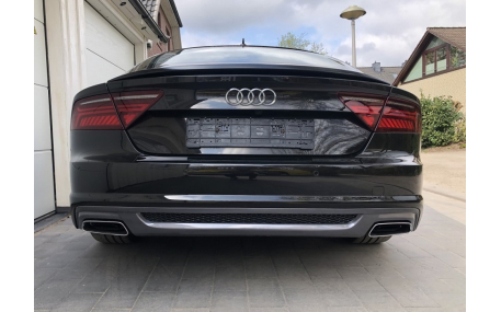 Накладка задняя Audi A7 2014-2018