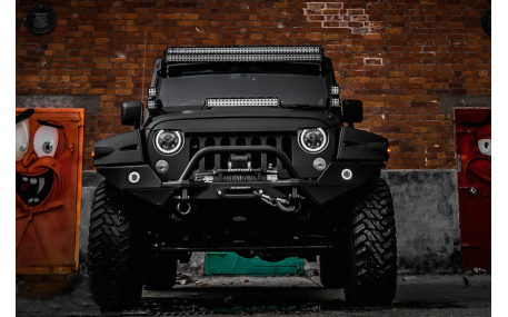 Решетка радиатора Jeep Wrangler JK