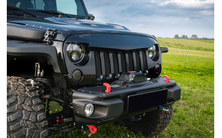 Решетка радиатора Jeep Wrangler JK