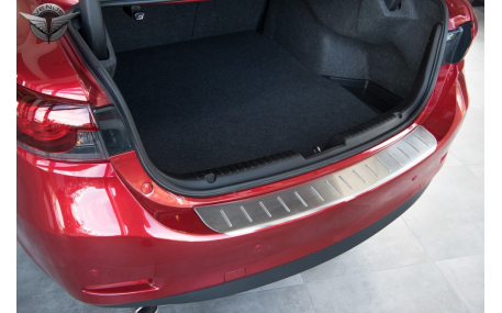 Накладка на задний бампер Mazda 6