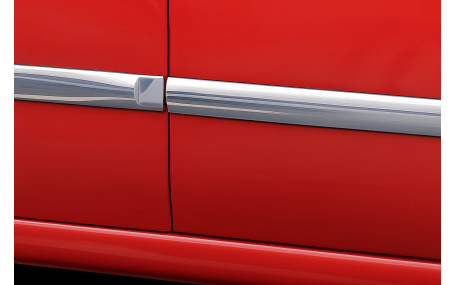 Хром накладки Ford Fiesta