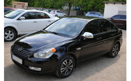 Хром накладки Hyundai Accent