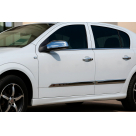 Хром накладки Opel Astra H
