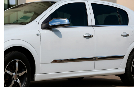 Хром накладки Opel Astra H