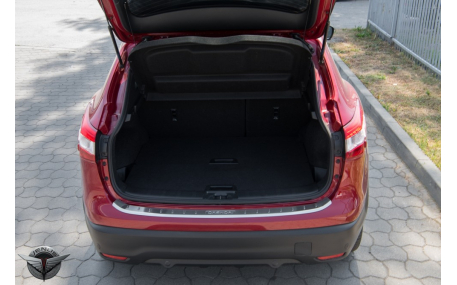 Накладка на задний бампер Nissan Qashqai J11 2014-2017