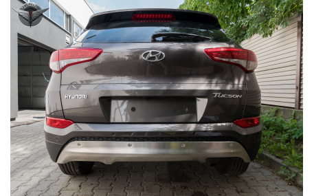 Накладки на бампера Hyundai Tucson
