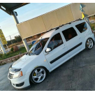 Дефлектор капота Renault Logan MCV 