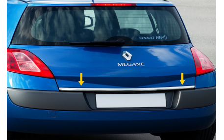 Хром накладки Renault Megane