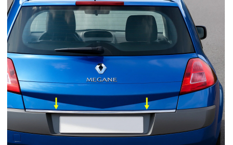 Хром накладки Renault Megane