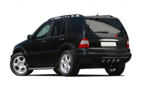 Хром накладки Mercedes ML-class W163