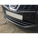 Хром накладки Nissan Qashqai J10