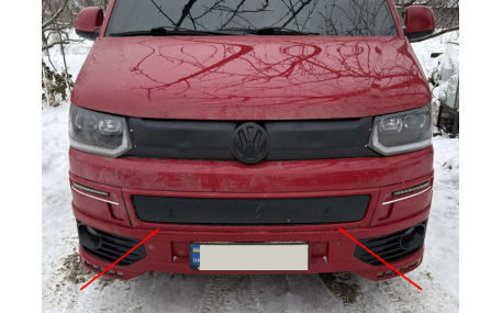 Зимняя накладка на решетку Volkswagen T5