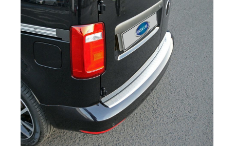Накладка на задний бампер Volkswagen Caddy
