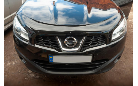 Дефлектор капота Nissan Qashqai J10 2010-2013