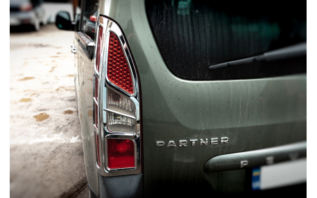 Хром накладки Peugeot Partner