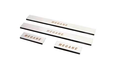 Накладки на пороги Renault Megane