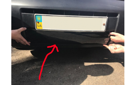 Зимняя накладка на решетку Peugeot Partner