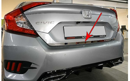Хром накладки Honda Civic 