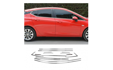 Хром накладки Opel Astra K