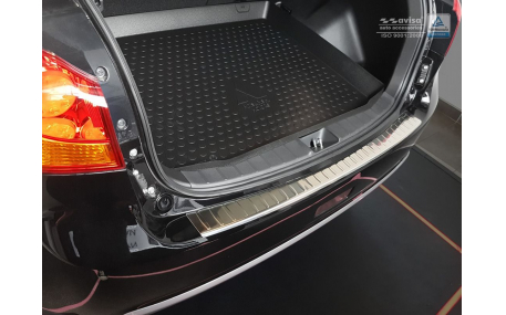 Накладка на задний бампер Mitsubishi ASX