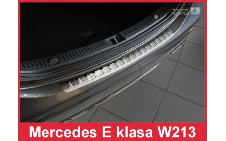 Накладка на задний бампер Mercedes E-class W213