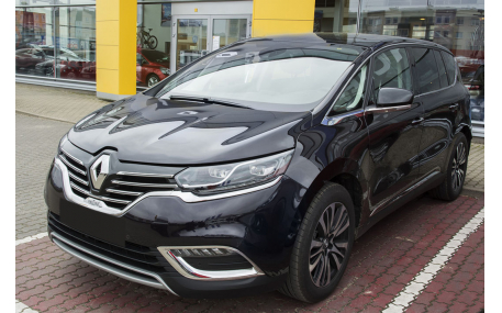Накладка на задний бампер Renault Espace