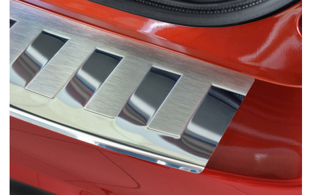 Накладка на задний бампер Honda Civic