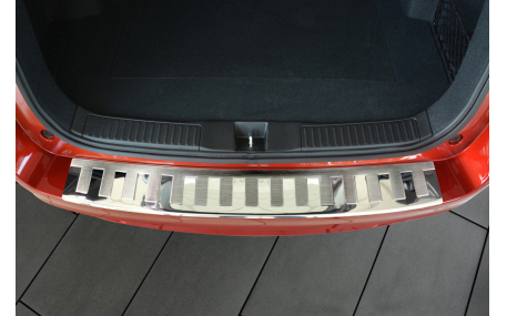 Накладка на задний бампер Honda Civic