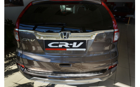 Накладка на задний бампер Honda CR-V