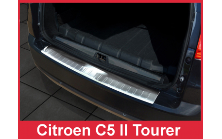 Накладка на задний бампер Citroen С5