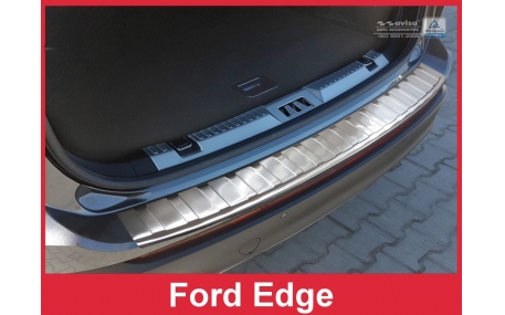 Накладка на задний бампер Ford Edge 2015-2019