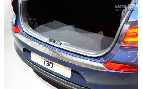 Накладка на задний бампер Hyundai i30