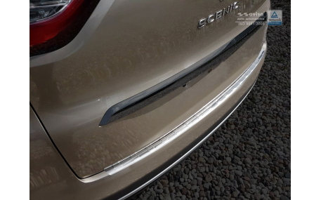 Накладка на задний бампер Renault Grand Scenic