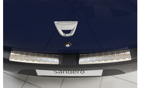 Накладка на задний бампер Renault Sandero