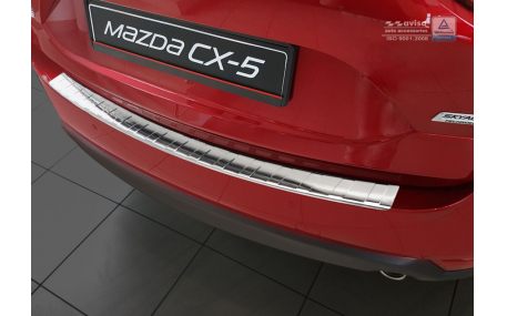 Накладка на задний бампер Mazda CX-5